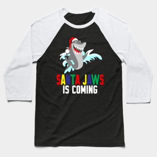 Santa jaws is coming Baseball T-Shirt